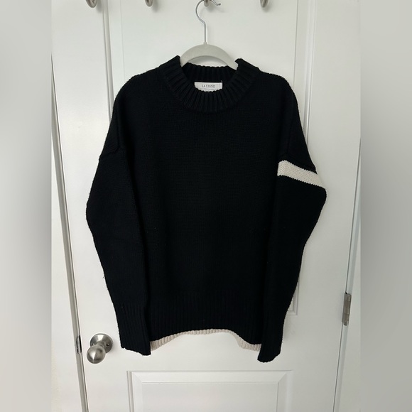 La Ligne 100% Cashmere Varsity Sweater - XS - Picture 3 of 6